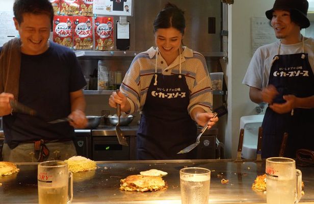 Cook Okonomiyaki on a Real Teppan at a Local Hiroshima Hidden Gem