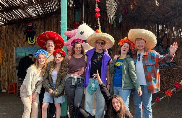 CDMX knows Xochimilco and the sanctuary of Axolotl ajolote