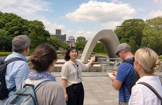 Hiroshima Peace Memorial Park Walking Tour with Local Guide