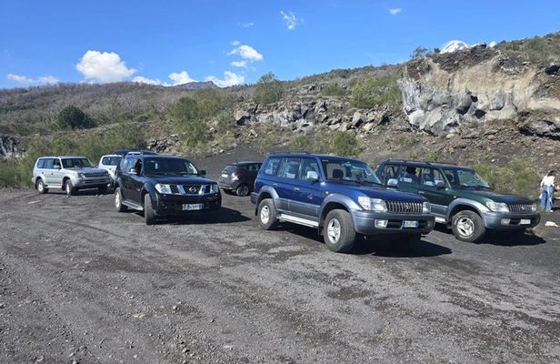 Etna in 4x4 Exploration of Craters and Lava Caves
