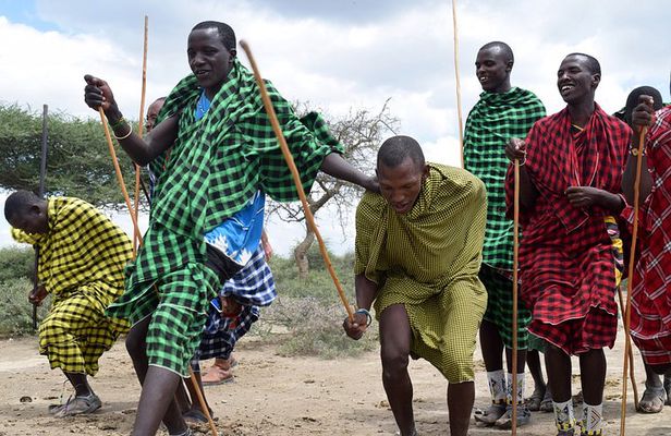 Maasai Village Tour with Hot Springs and Waterfall Add ons