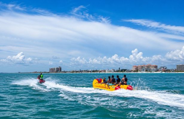 Banana Boat Fun Ride at Shephard's Beach Resort Clearwater Beach