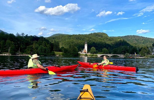 Small Group Guided Kayaking Tour on Lake Bohinj