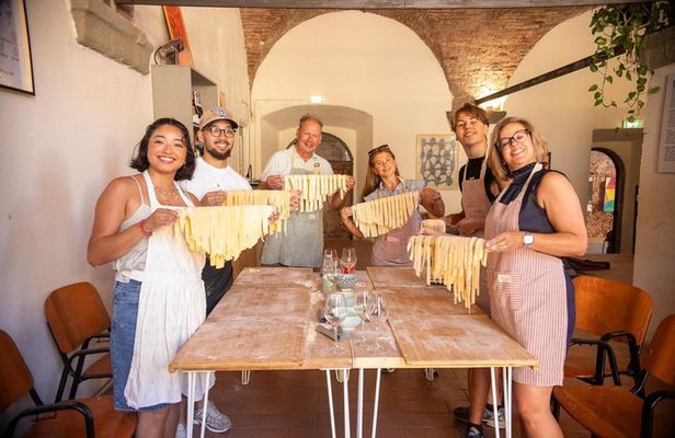 Authentic Hand Made Pasta Class in Livorno at La Fortezza Nuova