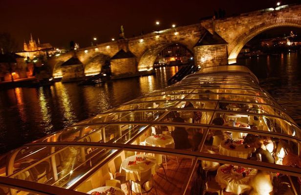 3-Hour Prague by Night Dinner Cruise