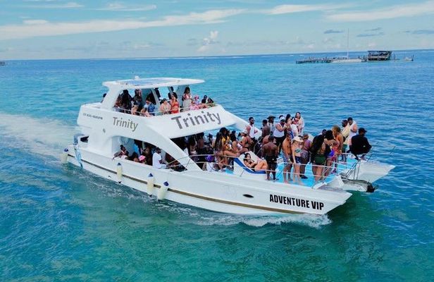 Punta Cana Premium Party Cruise with Snorkeling and Open Bar