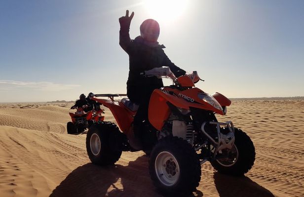 Douz ATV Quad Adventure: Sunset Ride & Overnight Camp