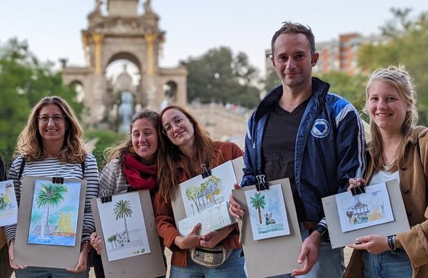 Sketching & watercolor workshop in the park