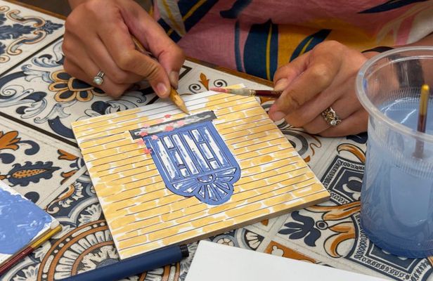 Goan Azulejos Tile Painting Workshop