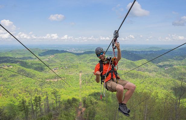 MegaZip Zipline Experience in the Smoky Mountains Pigeon Forge