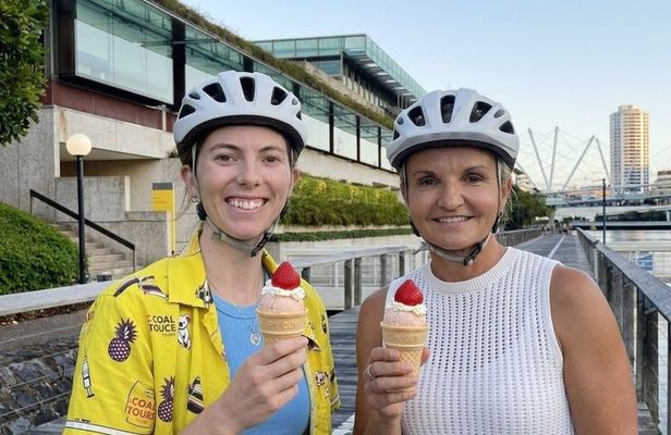 Tastes of Brisbane E-Bike Food Tour with 5 Iconic Food Samplings