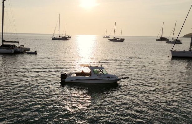 Phuket: Private Boat Tour with Coral, Maiton & Sunset Cruise
