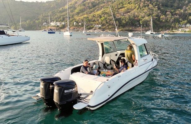 Phuket: Private Boat Tour with Coral, Maiton & Sunset Cruise