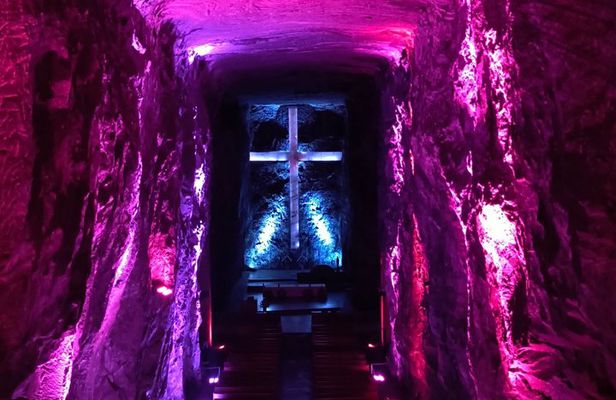 Zipaquirá Salt Cathedral with Coffee Tasting and pick-up.