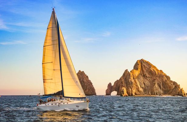Cabo Private Sunset Sailing with Open Bar and Appetizers