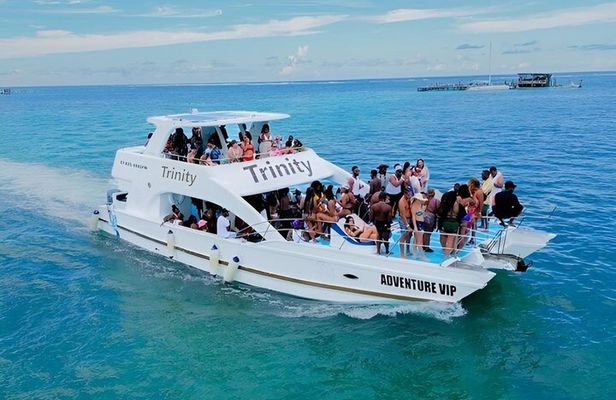 Best Caribbean Hip Hop Party Boat in DR Open Bar Show, Snorkeling