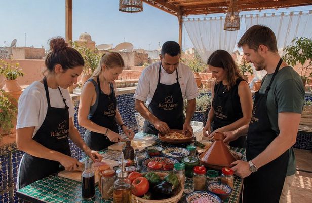 Cook Like a Local Marrakech Cooking Class, Souk, Hotel Pickup