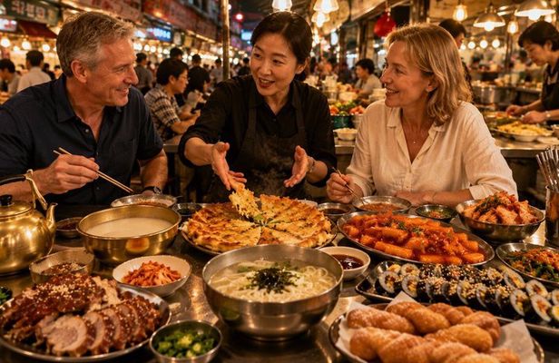Private Seoul Gwangjang Market Tour Luxury Street Food VIP