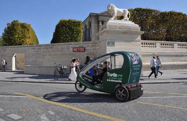 Paris on your Terms: Private Pedicab with Driver Half or Full Day