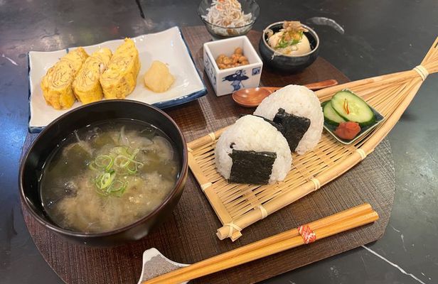Japanese Breakfast Cooking in Osaka