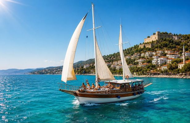 Kusadası Boutique Gulet Cruise with Lunch and Drinks