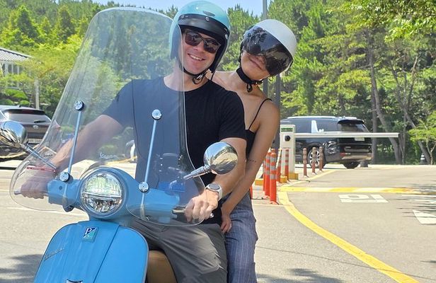 Busan Scooter Tour with English Speaking Host
