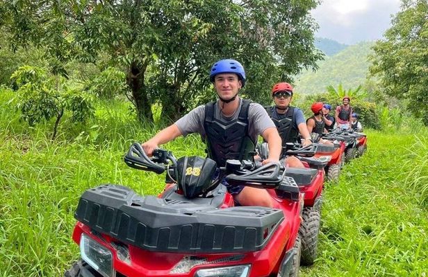 Chiang Mai ATV Sticky Waterfall and Whitewater Rafting