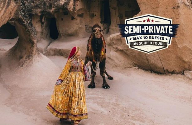 Cappadocia Jewels: 3 Days Tour Included Camel Ride & Balloon Ride