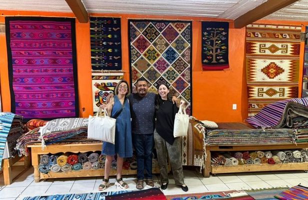 Custom tour! Hierve el Agua, Textiles and Tule Tree