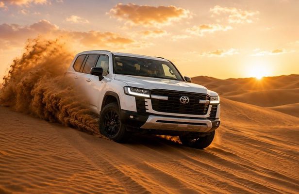 Doha Desert Safari Adventure CamelRide, DuneBashing & Inland Sea