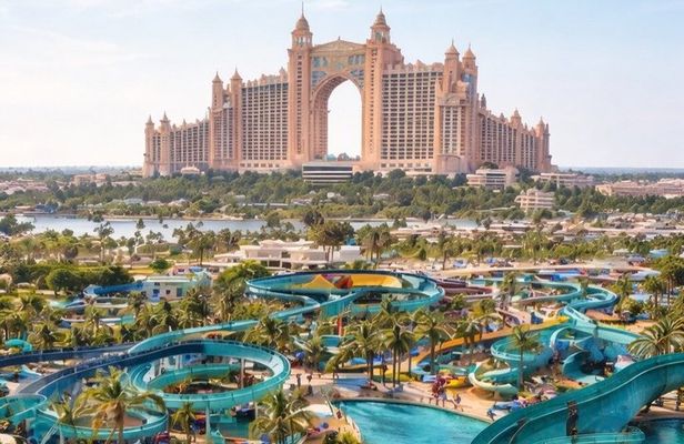 Atlantis Aquaventure Waterpark Dubai Day Pass with Options