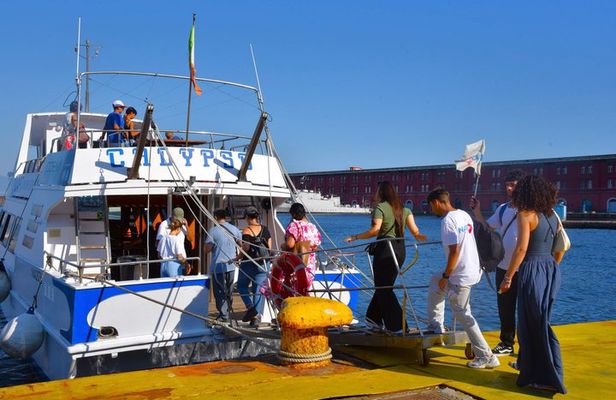 Naples Coastal Boat Cruise with Guide and Lemon Granitata