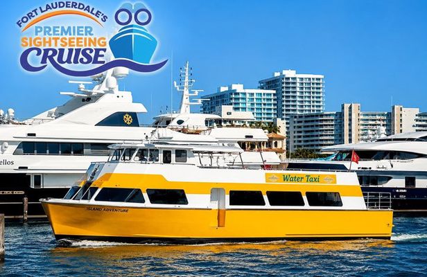 Fort Lauderdale's 90 Minute Premier Sightseeing Cruise