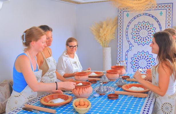 Agadir Moroccan pastry course tea and takeaway creations