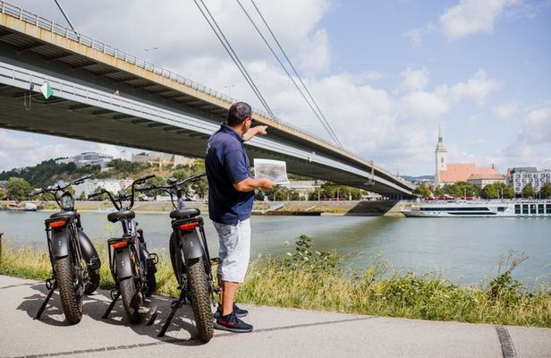 Bratislava WW II Bunker Iron Curtain and Danube Tour by E-bike