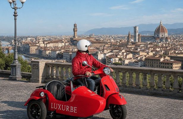 Vespa Sidecar Tour Florence in a Flash