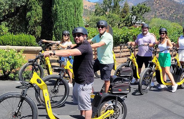 Napa Valley Wine Tasting E Bike Tour
