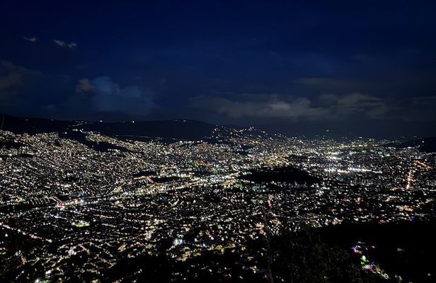 El Picacho Viewpoint Medellín Panoramic Views at Sunset and Night