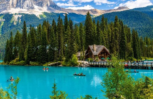 Emerald Lake Takkawa Falls and Kootenay Adventure