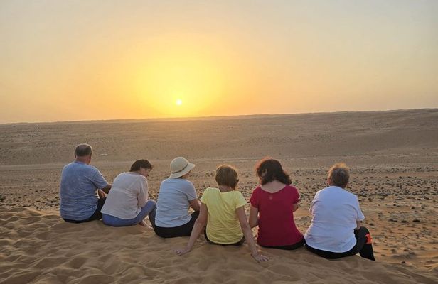 Shared Wadi Bani Khalid and Wahiba Sands Sunset Tour
