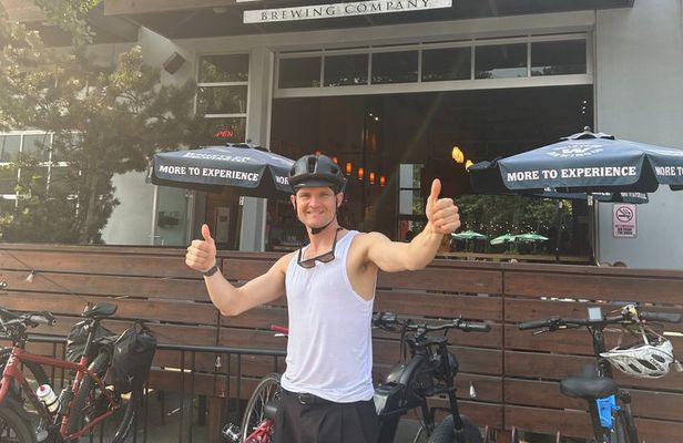 Whistler E-Bike Brewery Tour with Local Craft Beer and Views