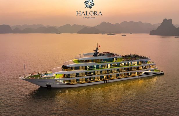 HALORA KAIROS Cruise 5* Lan Hạ-Cat Ba 3D2N with 2 ways transfer