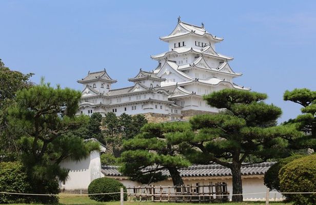 Himeji Castle and Akashi Kaikyo Bridge Walking Tour from Kyoto