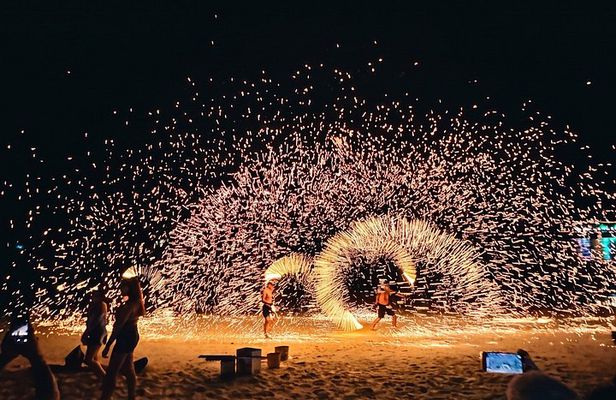 Koh Samet Private Tour with Dinner Fire Show Late Departure