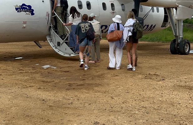 2-Day Zanzibar–Mikumi Private Flight Safari+masai+Night game optn