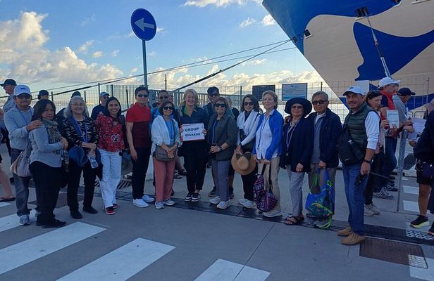 From Messina shared tour Taormina and Castelmola with 9-seater van