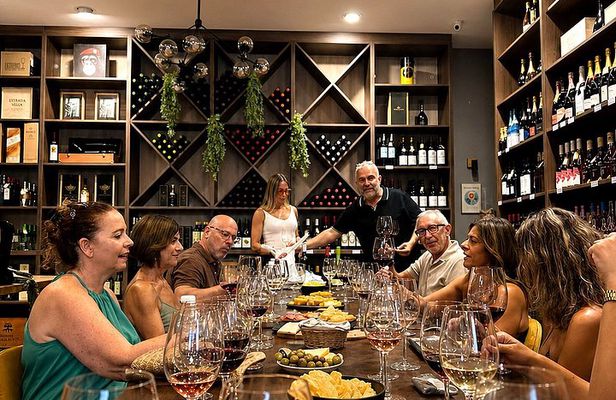Málaga Spanish Wine Tasting with 5 Wines and Gourmet Tapas