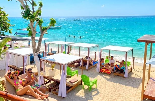 Cartagena tour isla grande beach club 5 parada almuerzo y guia