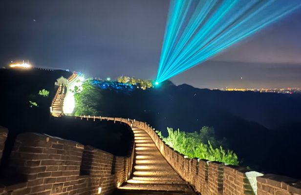Night Tour to Mutianyu Great Wall with Including Full Tickets