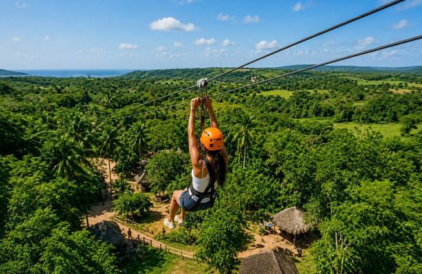 Punta Cana: Taino World by Jhoraji with Zipline Adventure